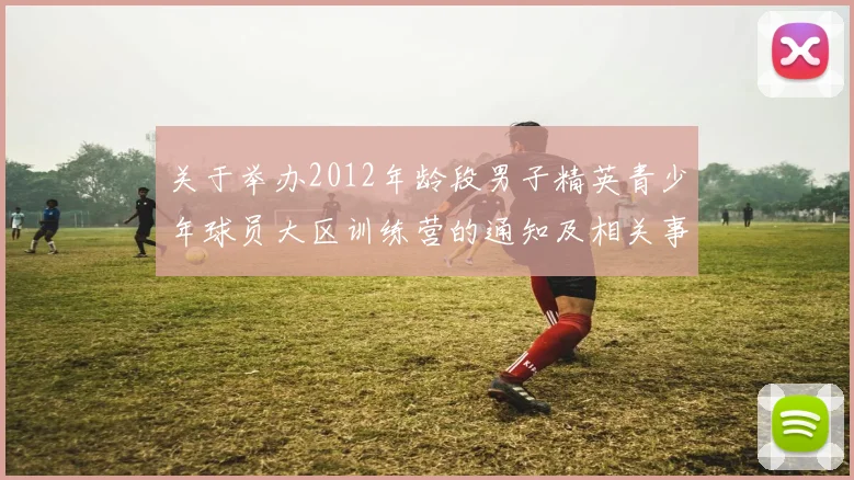 关于举办2012年龄段男子精英青少年球员大区训练营的通知及相关事项说明